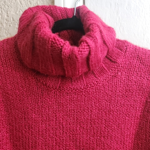 NWOT Mango- Colourblock Turtle Neck Sweater - Picture 3 of 6